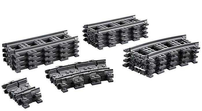 LEGO® City Kocke Šine za prugu 20 komada 60205 - dodatni pogled