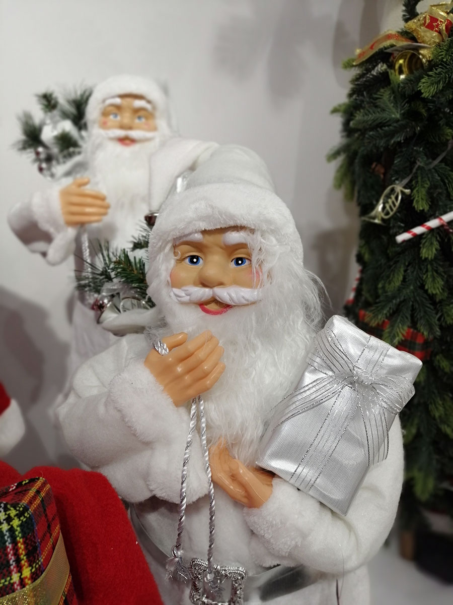 Lutka Deda Mraz Christopher Grey Visina 90 cm - dodatni pogled