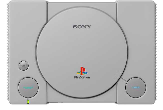 Sony PlayStation Classic konzola sa instaliranim igricama - dodatni pogled