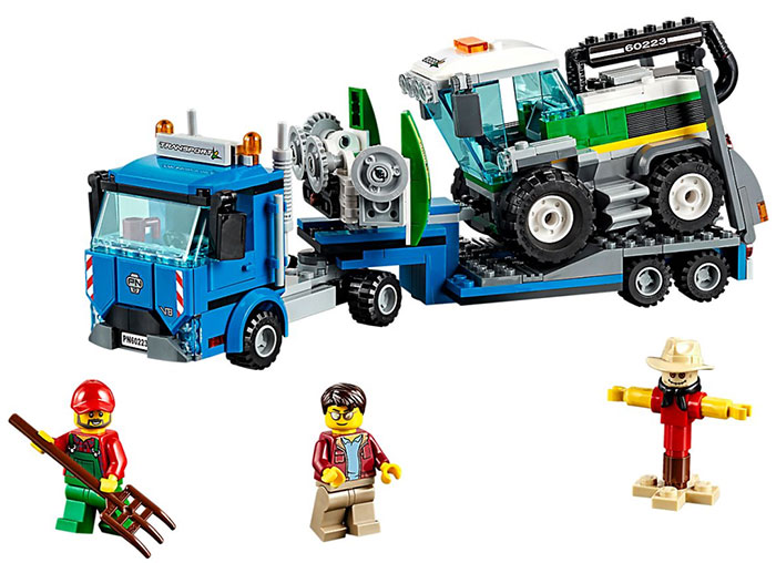 LEGO® City Kocke Transport kombajna na šleperu 60223 - dodatni pogled