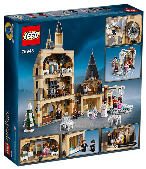 LEGO® Kocke Harry Potter - Hogvorts - Ulazna dvorana i satna kula 75948 - dodatni pogled