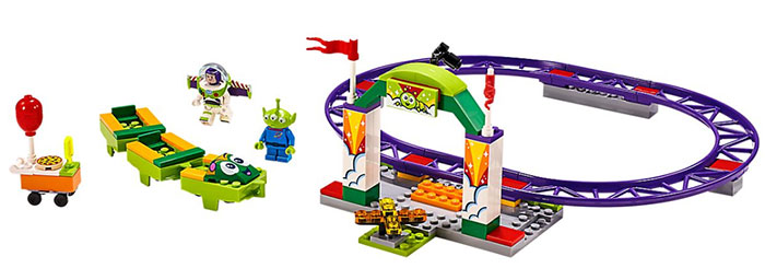 LEGO® Kocke Disney Toy Story 4 - Priča o igračkama - Karnevalski roler-koster 10771 - dodatni pogled