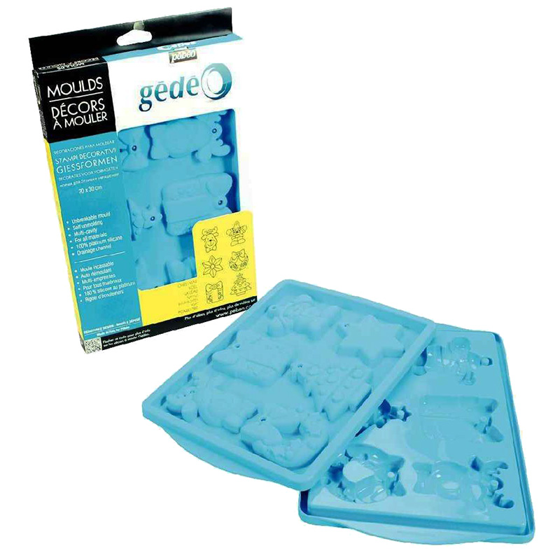 PEBEO Gedeo Mould Christmas - Kalup za livenje NOVA GODINA 30 x 20cm 667031 - dodatni pogled