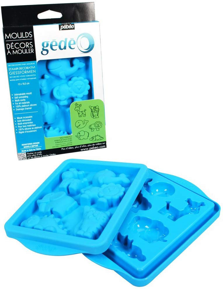 PEBEO Gedeo Mould Wild Animals - Kalup za livenje ŽIVOTINJE 13 x 18.5cm 667024 - dodatni pogled