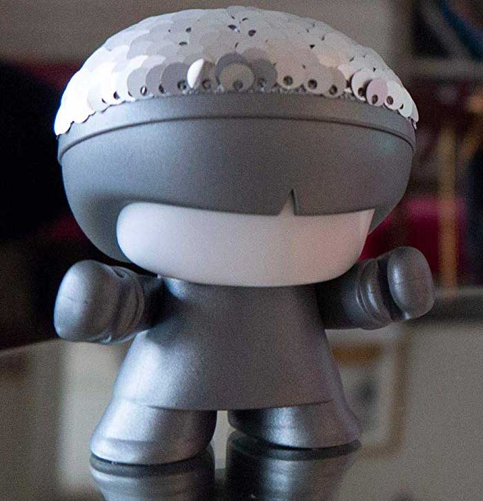 Bluetooth zvučnik Xoopar Mini Xboy Grey Limited Edition - dodatni pogled