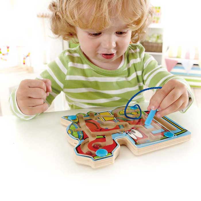 Drvena igračka Magnetni lavirint Choo Choo Tracks - dodatni pogled