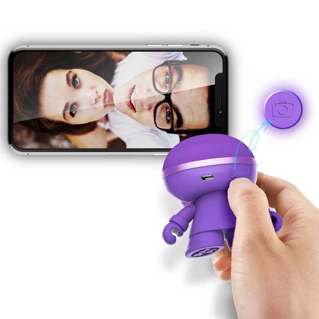 Bluetooth zvučnik Xoopar Mini Xboy Purple - dodatni pogled