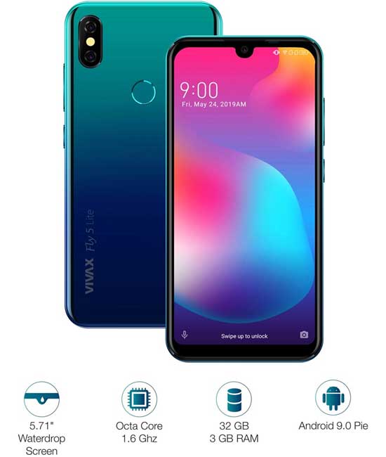 Mobilni telefon Vivax Smart Fly 5 Lite Polar 3GB 32GB - dodatni pogled