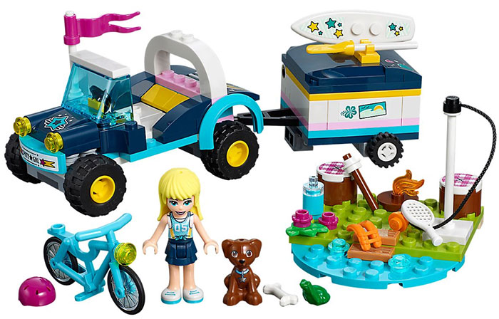 LEGO® FRIENDS Kocke - Stefani - Bagi s prikolicom 41364 - dodatni pogled