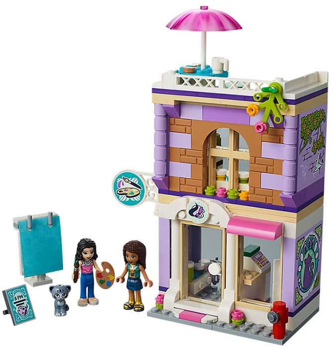 LEGO® FRIENDS Kocke - Ema - Atelje 41365 - dodatni pogled