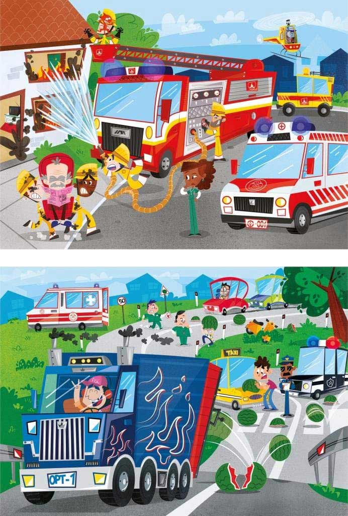 Puzzle slagalice 2x60 delova Spasioci heroji Clementoni 21602 - dodatni pogled