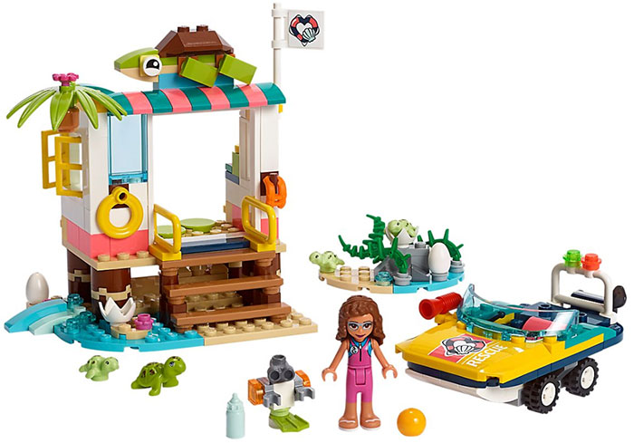 LEGO® FRIENDS Kocke - Olivija - Spasavanje kornjača 41376 - dodatni pogled