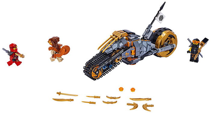 LEGO® NINJAGO Kocke - Kol - Dirt bike 70672 - dodatni pogled