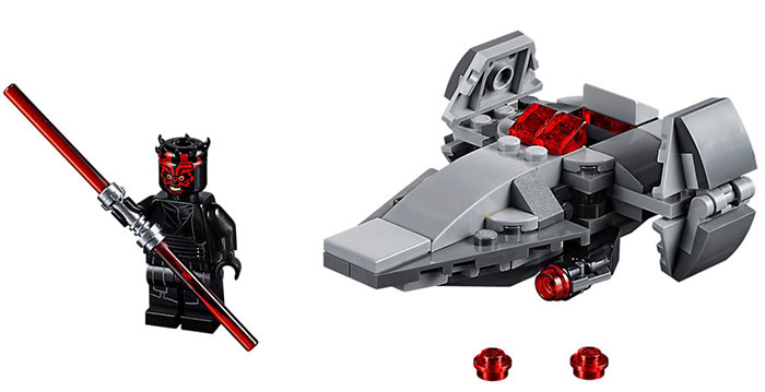 LEGO® STAR WARS™ Kocke - Sith Infiltrator Microfighter 75224 - dodatni pogled