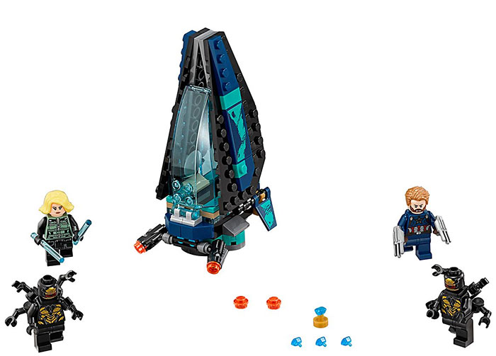 LEGO® Kocke Super Heroji - Avengers - Kapetan Amerika i Crna Udovica 76101 - dodatni pogled