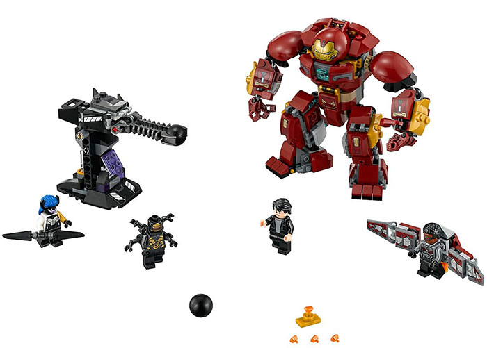 LEGO® Kocke Super Heroji - Avengers - The Hulkbuster 76104 - dodatni pogled