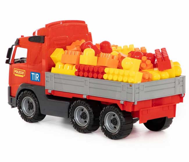 Veliki dečiji kamion sa kockama Volvo Polesie 9739 - dodatni pogled