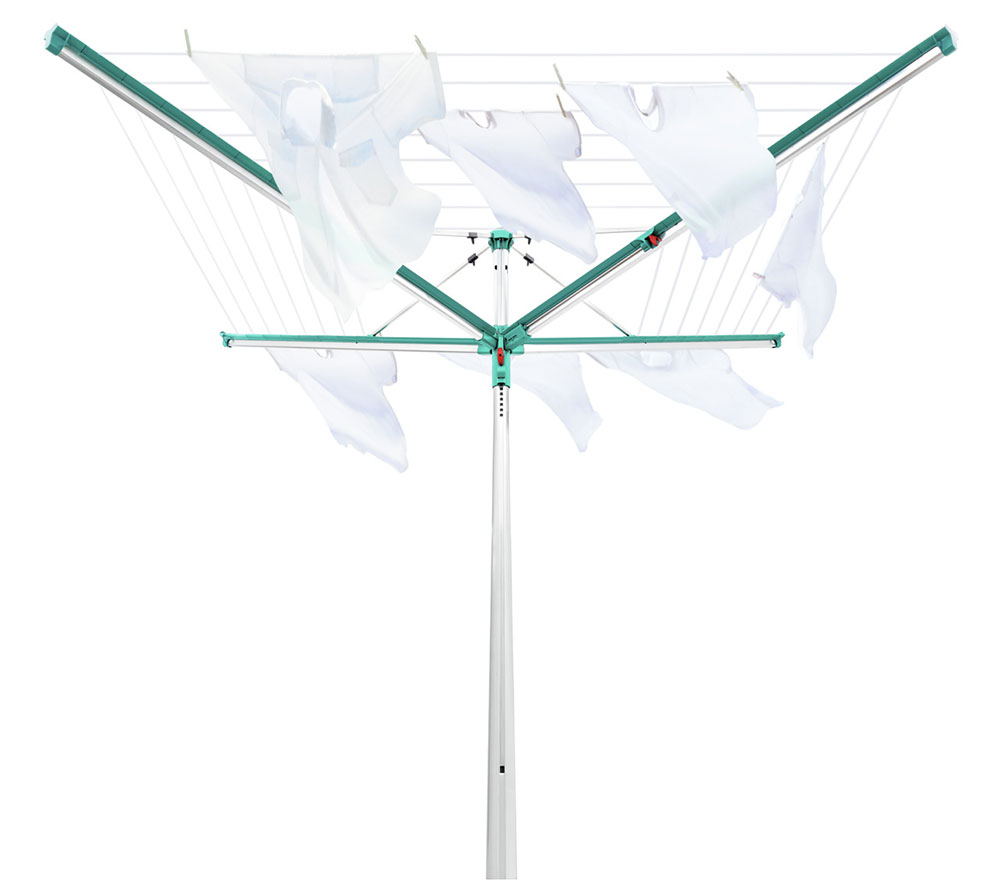 Leifheit sušač za veš, Linomatic 50m deluxe, rotacioni dvorišni LF 82001 - dodatni pogled