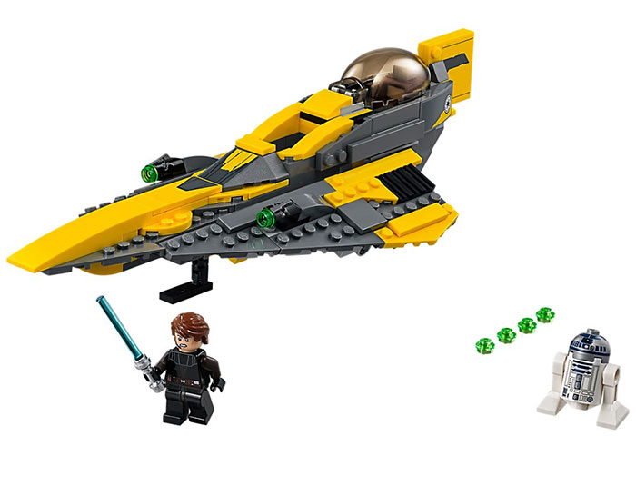LEGO® STAR WARS™ Kocke - Anakins Jedi Starfighter 75214 - dodatni pogled