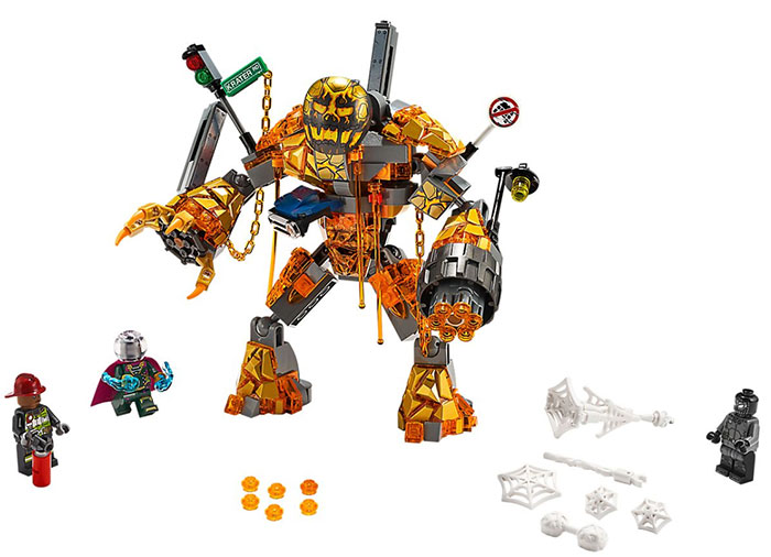 LEGO® Kocke Super Heroji - Spider-Man protiv Molten Mana 76128 - dodatni pogled