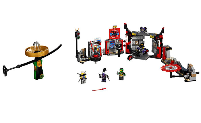 LEGO® Kocke NINJAGO - S.O.G. - Hram Garmadonovih sinova 70640 - dodatni pogled