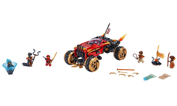 LEGO® Kocke NINJAGO - Nindža vozilo Katana 4x4 70675 - dodatni pogled