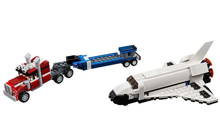 LEGO® Kocke Creator 3u1 - Transporter šatla 31091 - dodatni pogled