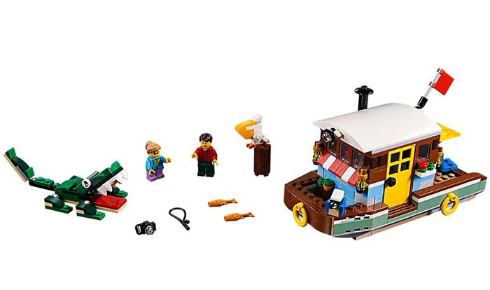 LEGO® Kocke Creator 3u1 - Kuća na brodu 31093 - dodatni pogled