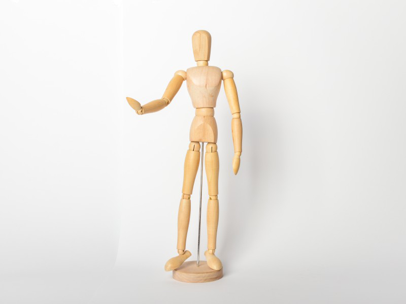 POP ABLE Model za crtanje MANIKIN - figura muškarca 30cm 616018 - dodatni pogled