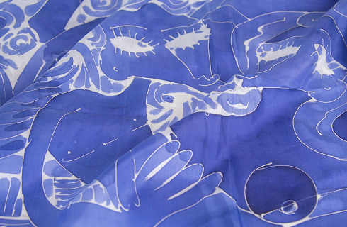 PEBEO Setasilk Water Based Gutta - Kontur pasta SREBRNA 20ml 664104 - dodatni pogled