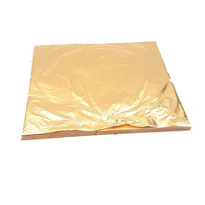 PEBEO Gedeo Gold Leaves - Zlatni listići - Šlag metal 25kom. 661950 - dodatni pogled