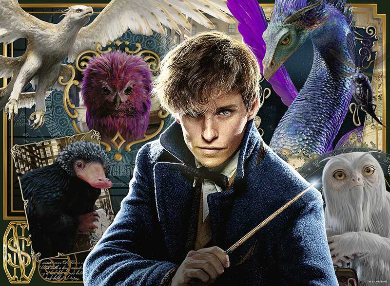 Ravensburger Puzle 200 delova - Harry Potter - Fantastic Beasts - Fantastične zveri 12611 - dodatni pogled