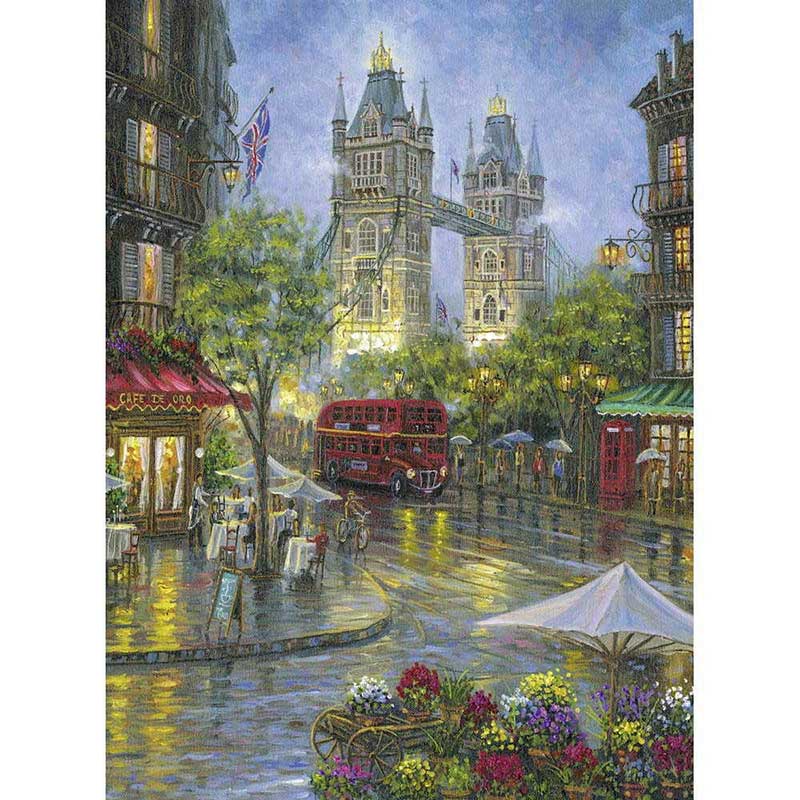 Ravensburger Puzzle 500 delova - Piktoreskni London 14812 - dodatni pogled