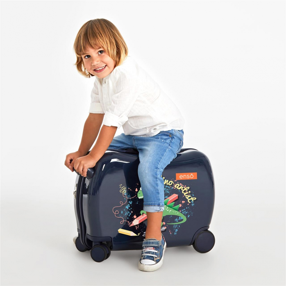 ENSO dečiji kofer za vožnju Dino Artist 95498 - dodatni pogled