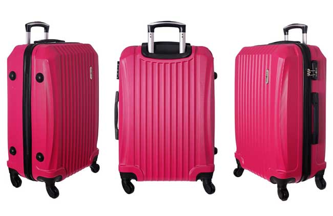 Set ABS kofera Enova Sevilla Pink 55cm-65cm-75cm 514240 - dodatni pogled