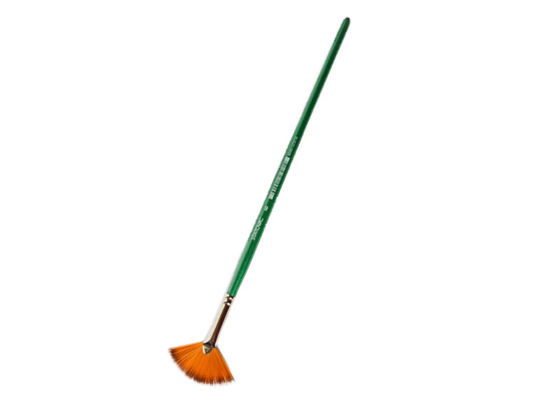 POP BRUSH 095 - Četkica fan - zelena br.6 - 3 kom. 628406 - dodatni pogled