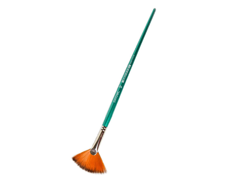 POP BRUSH 095 - Četkica fan - zelena br.10 - 3 kom. 628410 - dodatni pogled