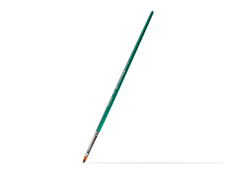 POP BRUSH 090 - Četkica filbert - zelena drška br.4 - 3 kom. 628304 - dodatni pogled