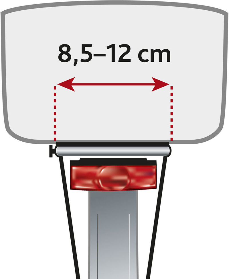 Korpa za pse za bicikl, za uske gepeke Trixie 13111 - dodatni pogled