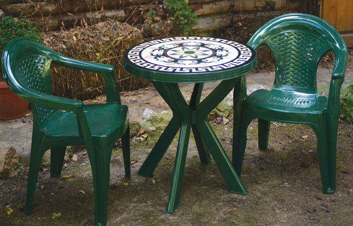 Baštenski sto Stilo Ø70 - dodatni pogled