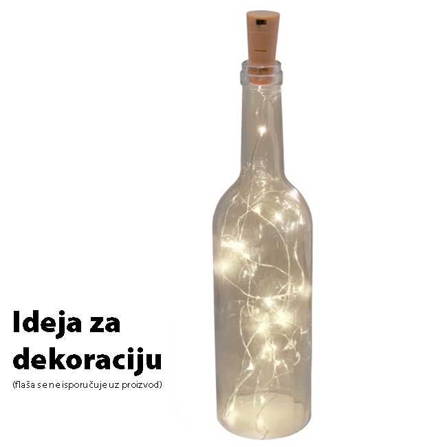Dekorativne LED lampice na baterije 20 LED MLD20/WW - dodatni pogled