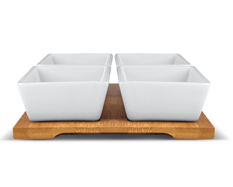 LAMART Set posuda bambus porcelan LT9018 - dodatni pogled