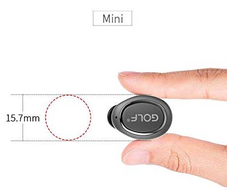 Bluetooth slušalica GOLF B9 multipoint crna - dodatni pogled