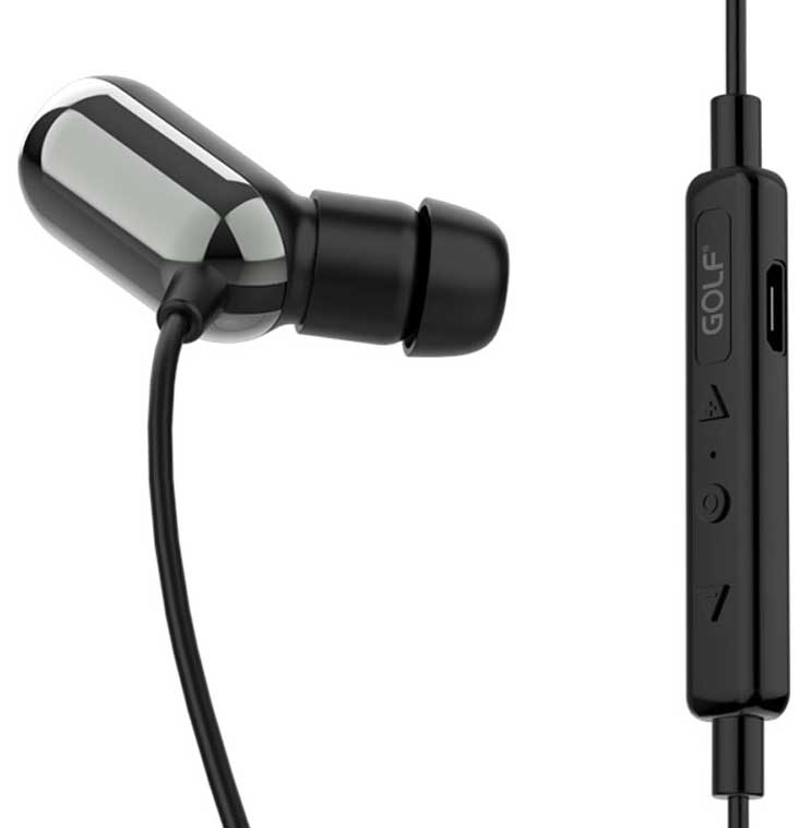 Bluetooth sportske slušalice BS01 crna - dodatni pogled