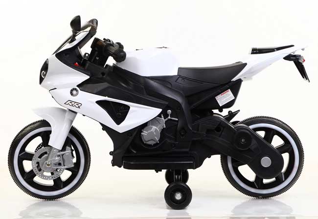 Dečiji motor na akumulator RR White - dodatni pogled