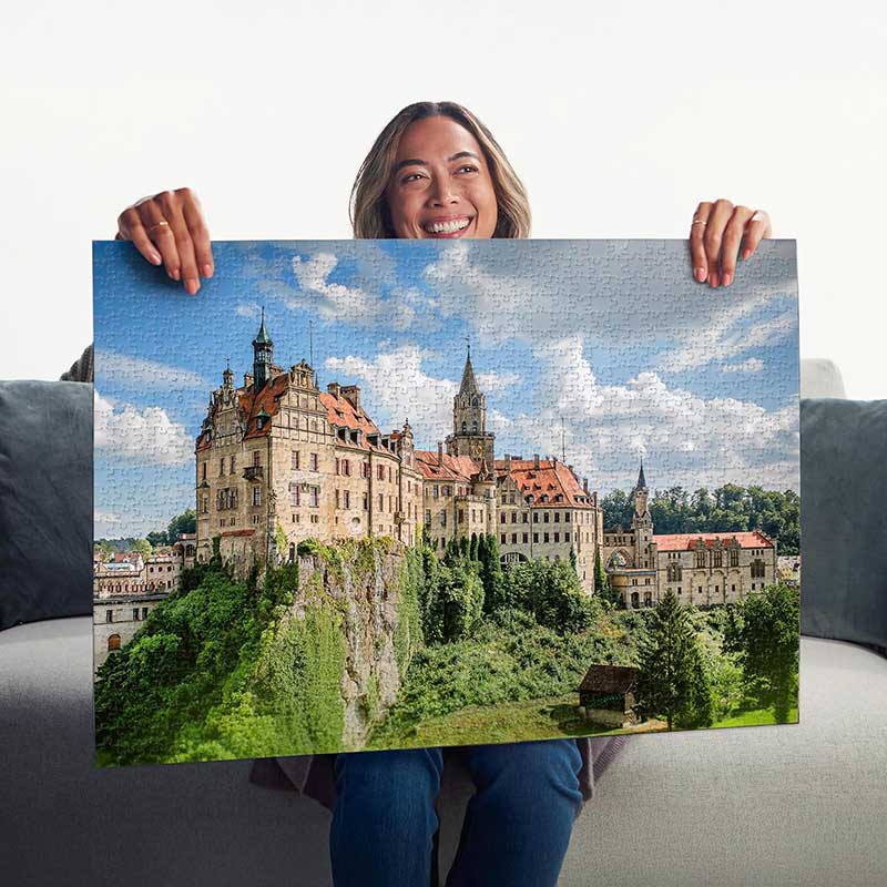 Puzzle slagalica 1000 delova Zamak Zigmaringen Nemačka 12001317 - dodatni pogled