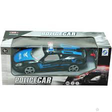 Policijski auto veliki sa daljinskim upravljanjem - crni 50189 - dodatni pogled