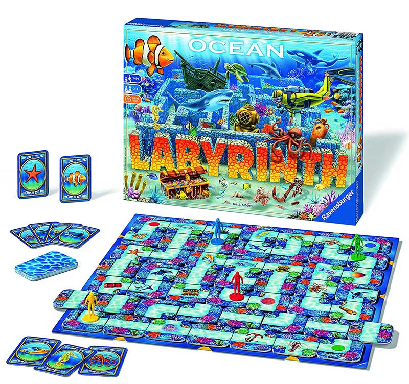 Društvena igra Lavirint - Okean - Ravensburger 26652 - dodatni pogled