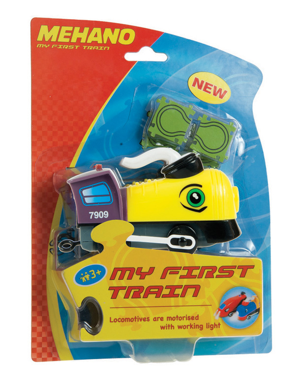 MEHANO My First Train - Voz - Parna lokomotiva - žuta 7909 E233 - dodatni pogled