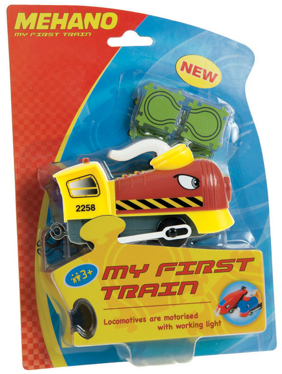 MEHANO My First Train - Voz - Parna lokomotiva - crvena 2258 E233 - dodatni pogled